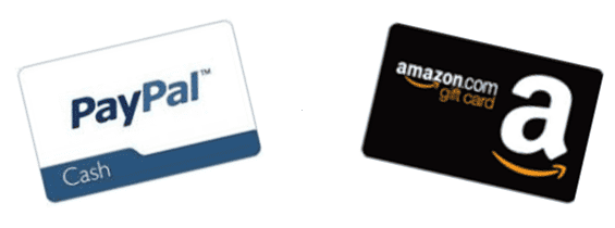 Paypal Cash Amazon Gift Cards